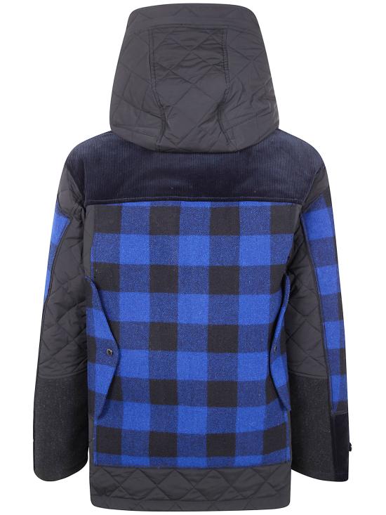 25FW 준야 와타나베 꼼데가르송 자켓 WP J031 BLACK NAVY BLACK - JUNYA WATANABE COMME DES GARCONS