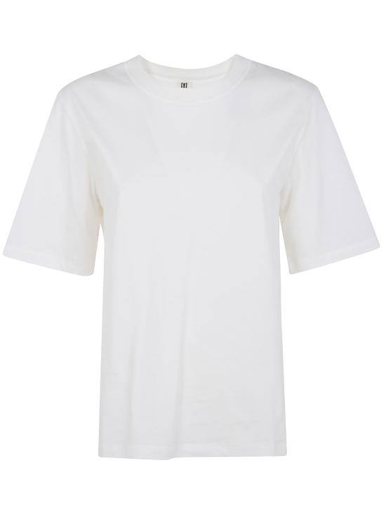 26SS 바이말렌비거 반팔 티셔츠 101842 03Z SOFT WHITE - BY MALENE BIRGER