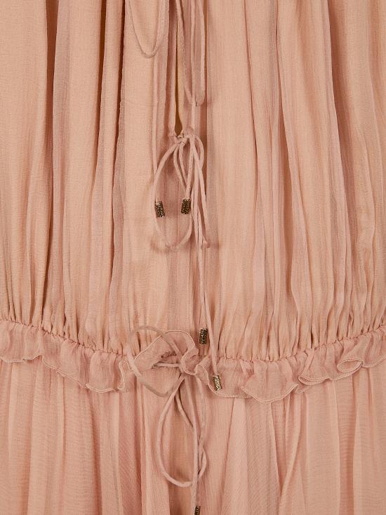 26SS 끌로에 미디 원피스 CH26SRO08001 6H7 BISCUIT PINK - CHLOE