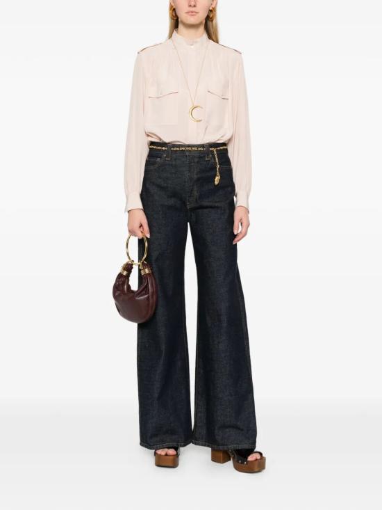 26SS 끌로에 블라우스 CH26SHT20005 6H6 DELICATE PINK - CHLOE