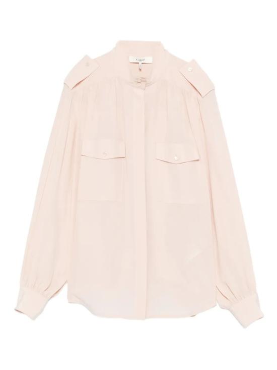 26SS 끌로에 블라우스 CH26SHT20005 6H6 DELICATE PINK - CHLOE