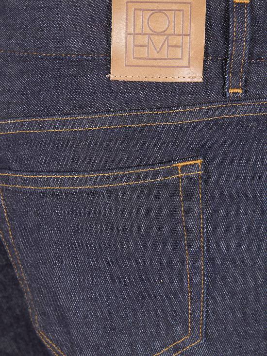 26SS 토템 로우 스트레이트 데님 풀 랭스 팬츠 252 WRB0270 FB0045 299 RINSED BLUE - TOTEME