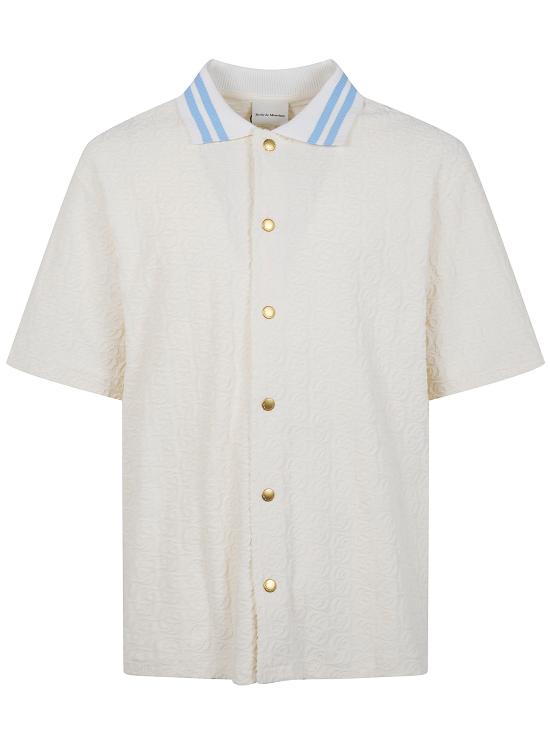 26SS 드롤드무슈 긴팔 셔츠 J SH221 CO201 OFF WHITE