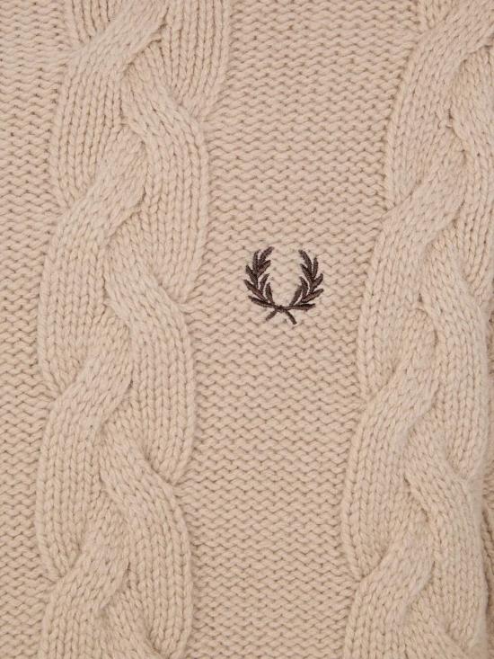 25FW 프레드페리 스웨터 FP K8562 56 Z19 WARM OAT - FRED PERRY