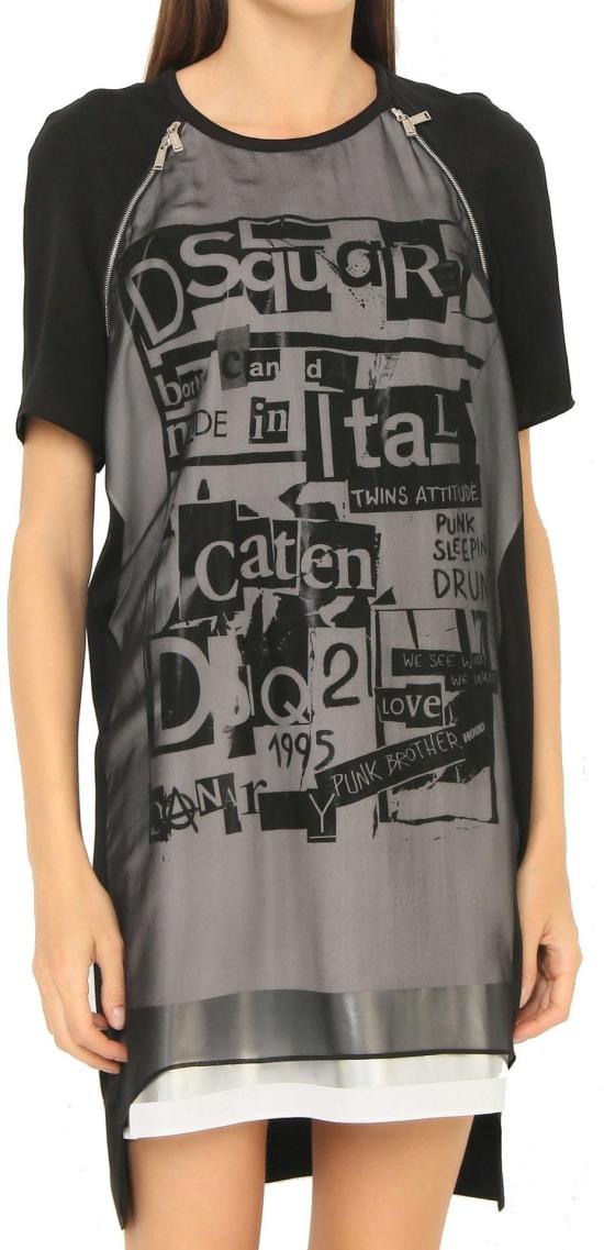  디스퀘어드2 반팔 티셔츠 S75CU0959S40249900 BLACK - DSQUARED2