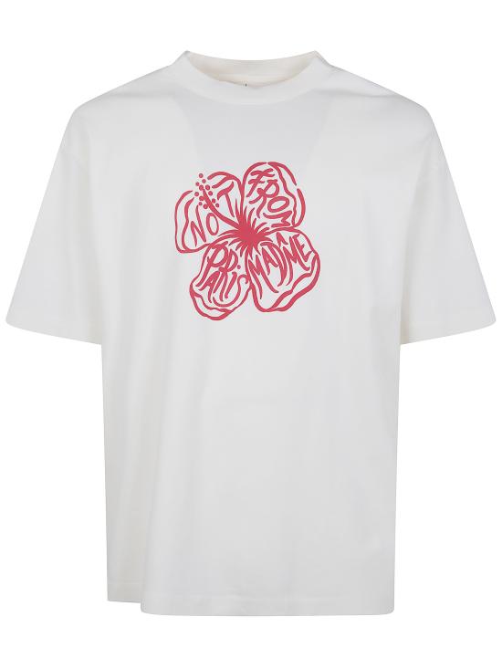 26SS 드롤드무슈 반팔 티셔츠 J TS292 CO002 OFF WHITE - DROLE DE MONSIEUR