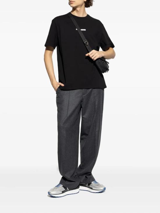 26SS 질샌더 반팔 티셔츠 J22GC0237 J20103 001 BLACK - JIL SANDER