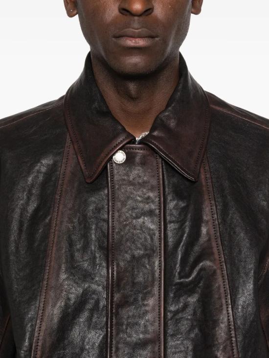 26SS 골든구스 가죽 자켓 GMP02531 P002301 40249 40249 PORT ROYALE - GOLDEN GOOSE