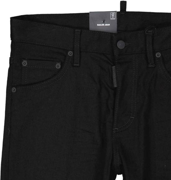  디스퀘어드2 스트레이트 팬츠 S71LB0981S30564900 BLACK - DSQUARED2