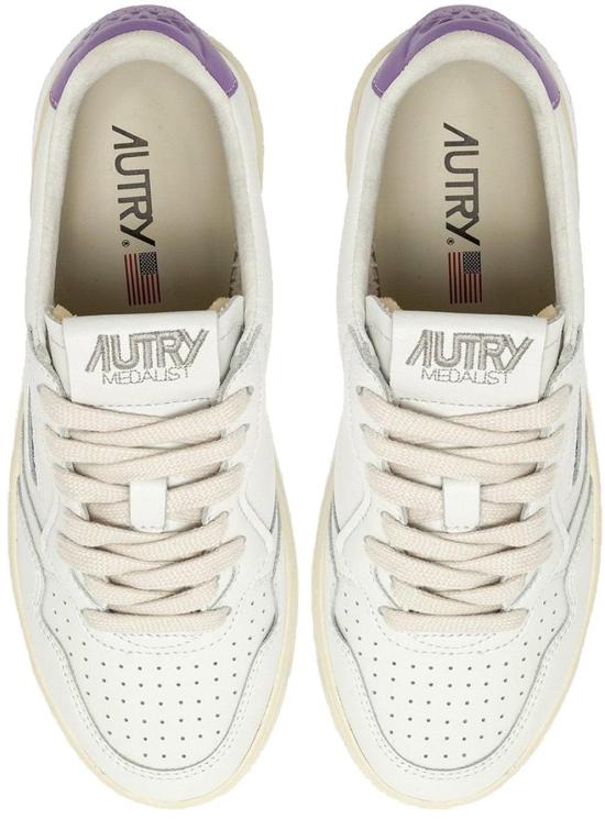 25FW 오트리 메달리스트 로우 스니커즈 AULWLL59 WHITE - AUTRY