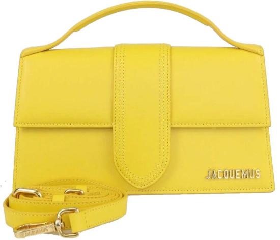  자크뮈스 토트백 POWDERYELLO YELLOW