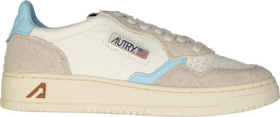 25FW 오트리 메달리스트 로우 스니커즈 AULWHE01 WHITE