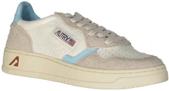 25FW 오트리 메달리스트 로우 스니커즈 AULWHE01 WHITE - AUTRY