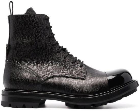  알렉산더 맥퀸 부츠 667910WHSZ31000 BLACK