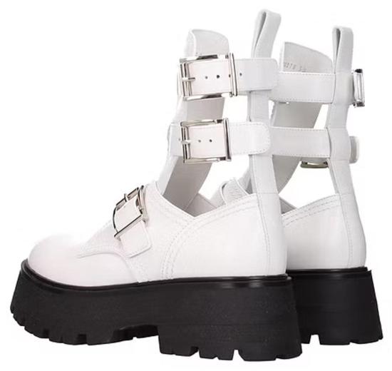  알렉산더 맥퀸 부츠 700078WIC639359 WHITE - ALEXANDER MCQUEEN