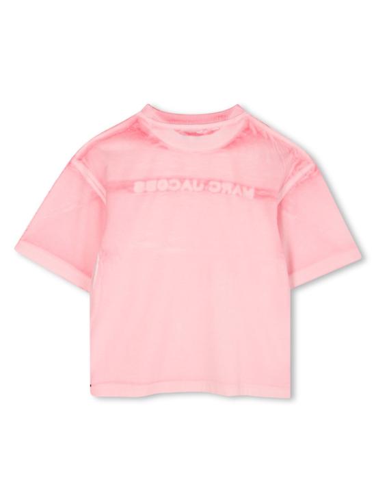 25FW [키즈] 마크제이콥스 티셔츠 W60657K 475 PINK - MARC JACOBS