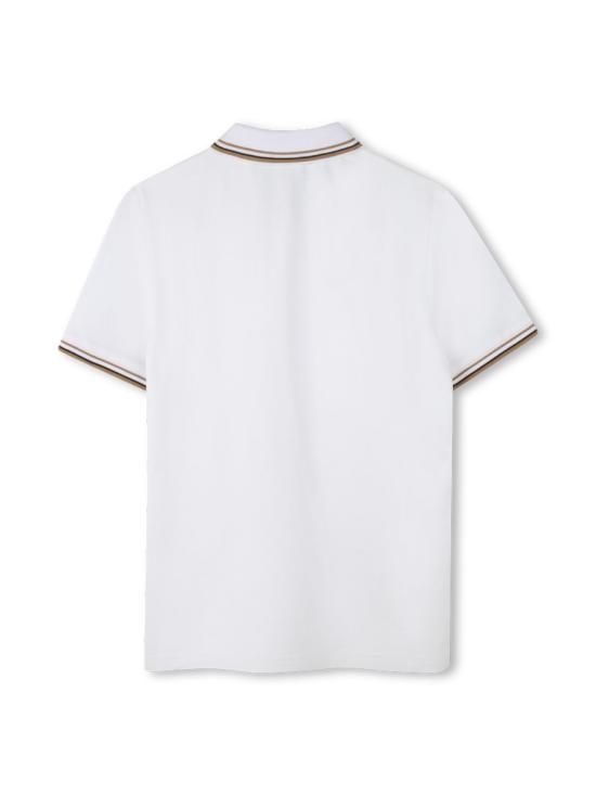 25FW [키즈] 보스 폴로 셔츠 J52332K 10P WHITE - BOSS