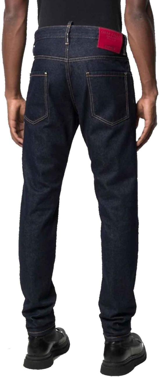  디스퀘어드2 스트레이트 팬츠 S71LB0931S30767470 BLUE - DSQUARED2