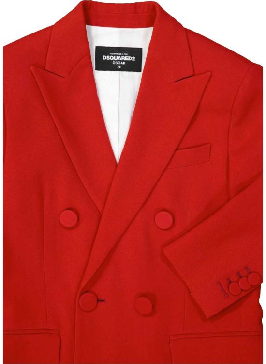  디스퀘어드2 수트 자켓 S75BN0734S48427308 RED - DSQUARED2