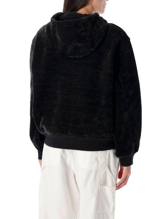 25FW 칼하트 WIP 후드 티셔츠 I03390589XX BLACK DOM - CARHARTT WIP