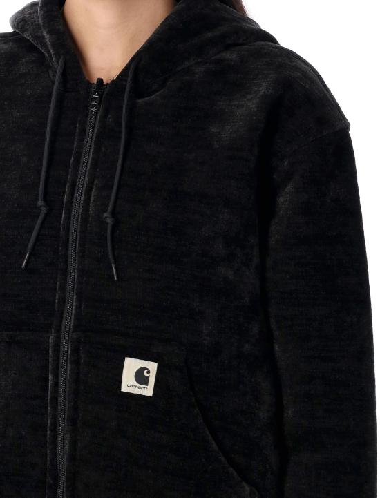 25FW 칼하트 WIP 후드 티셔츠 I03390589XX BLACK DOM - CARHARTT WIP