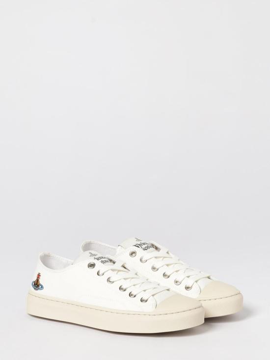 25FW 비비안웨스트우드 뮬/슬리퍼 75020060WW0165 A402 White - VIVIENNE WESTWOOD