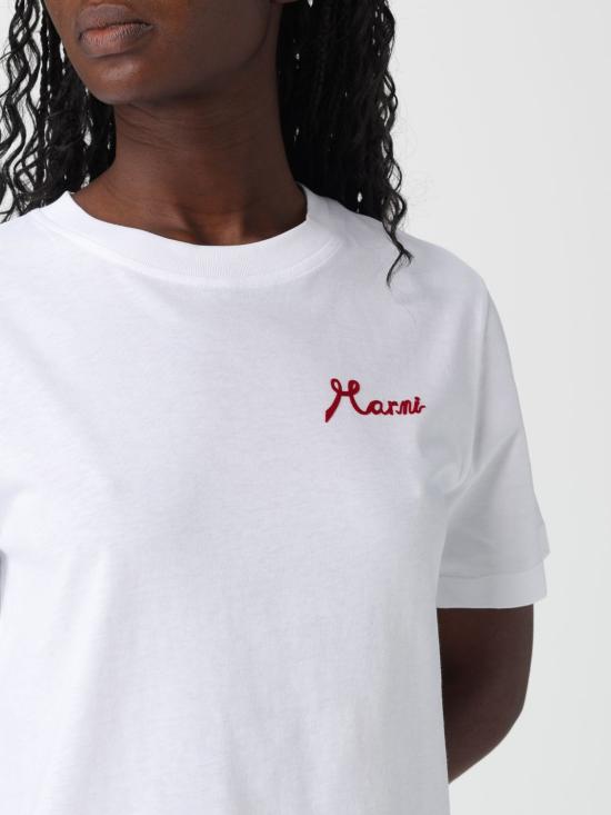 26SS 마르니 반팔 티셔츠 THJE0293PDUSCY81 LOW01 White - MARNI