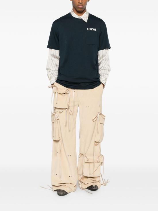 26SS 로에베 반팔 티셔츠 H526Y22X DE5190 Blue - LOEWE