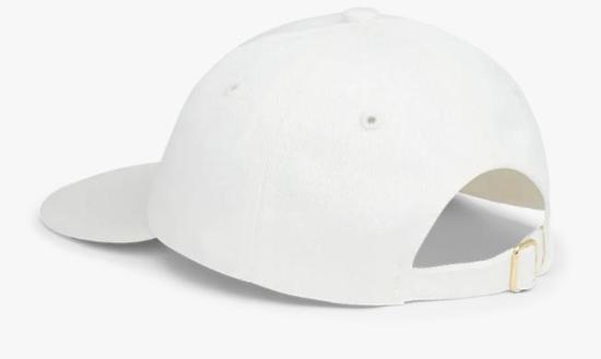 25FW 카사블랑카 볼캡 HAT 002BIANCO White - CASABLANCA