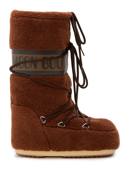 25FW 문부츠 아이콘 플리스 부츠 80D1403080 M004 BROWN