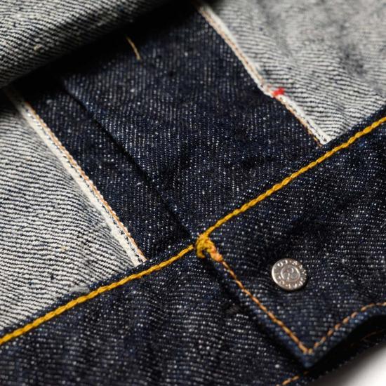  사무라이 진스 데님 자켓 사무라이 진 S0553 Xx 15oz 타입 3 데님 재킷 - SAMURAI JEANS