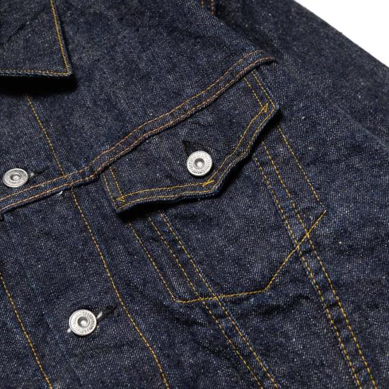  사무라이 진스 데님 자켓 사무라이 진 S0553 Xx 15oz 타입 3 데님 재킷 - SAMURAI JEANS