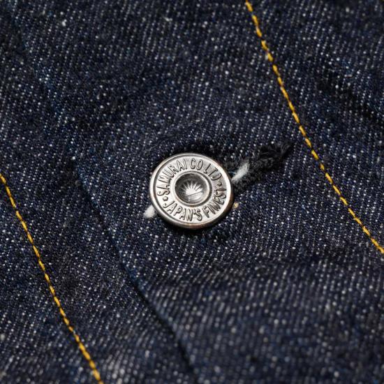  사무라이 진스 데님 자켓 사무라이 진 S0553 Xx 15oz 타입 3 데님 재킷 - SAMURAI JEANS