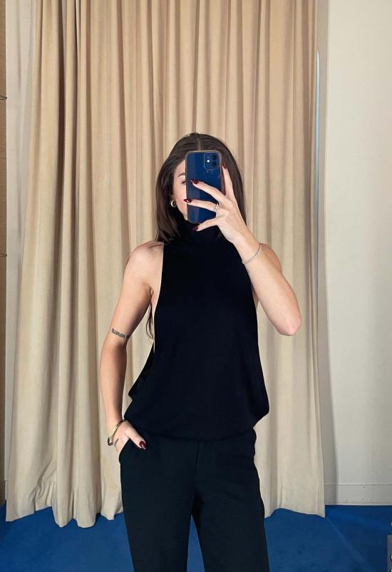  더 엔케이씨 스토어 바디수트 티셔츠 Nkc 스토어 블랙 바디수트 바디수트 - The NKC Store