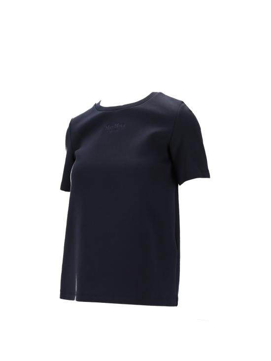 25FW 에스막스마라 반팔 티셔츠 2529976021600TUBO 006 BLU MARINO - 'S MAX MARA