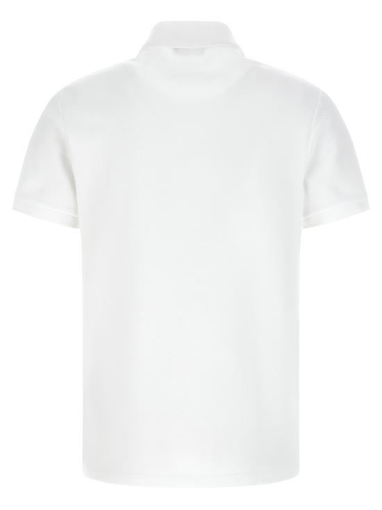 26SS 발망 폴로 티셔츠 GH1GB085BC87GAB White Black - BALMAIN