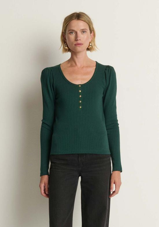  네이션 리미티드 긴팔 티셔츠 리바 헨리 - NATION LTD