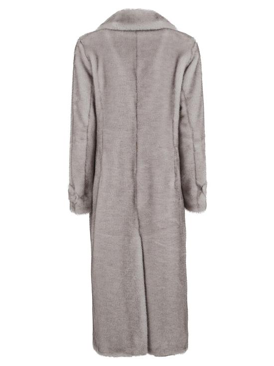 25FW 에르노 얼터너티브 멜란지 밍크 퍼 코트 GC000545D 12739 9410 GRIGIO CHIARO GREY - HERNO