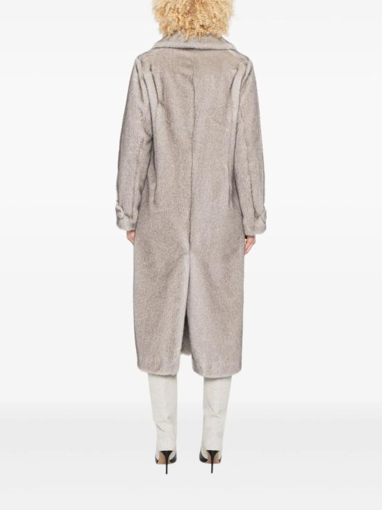 25FW 에르노 얼터너티브 멜란지 밍크 퍼 코트 GC000545D 12739 9410 GRIGIO CHIARO GREY - HERNO