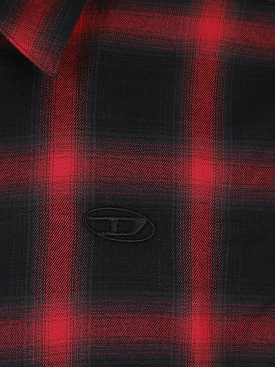 25FW 디젤 S-심플리 체크 셔츠  A18502 0HGBT 9XXA - DIESEL