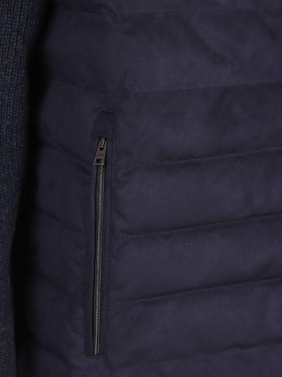 25FW 에르노 콘 카디드 울 G.7 & 스웨이드 이펙트 리조트 자켓 MP00001UR 70260 9201 BLU - HERNO