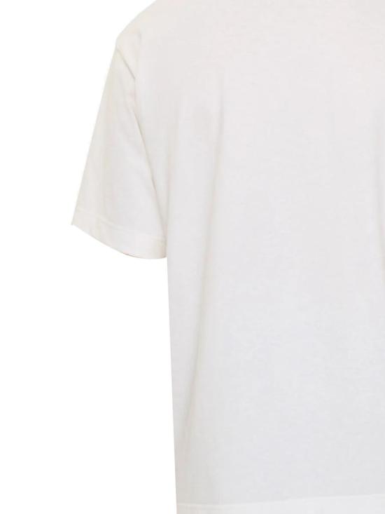 25FW 버버리 고딕 로고 코튼 티셔츠 8116063X Grey - BURBERRY