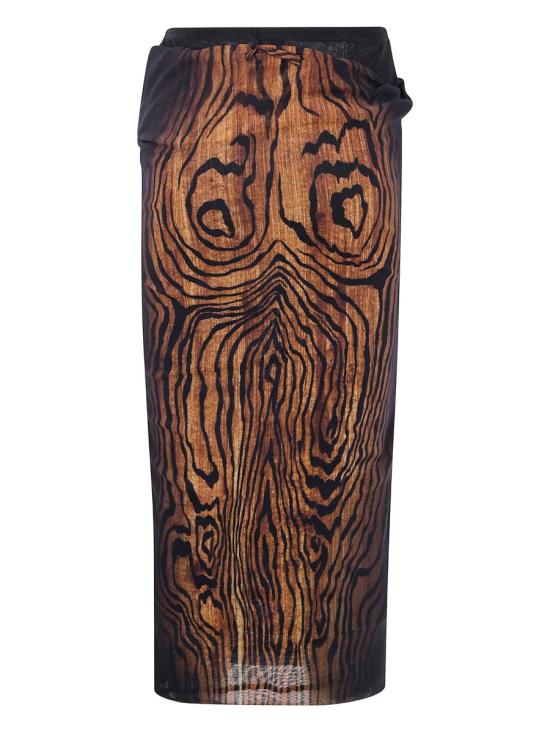 25FW 장 폴 고티에 스커트 25 03 W SK011M002P0060 Black