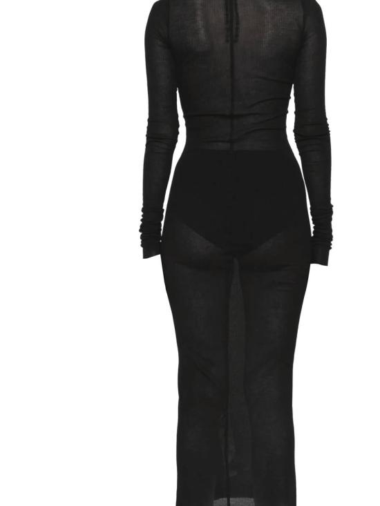 25FW 릭 오웬스 롱 원피스 RP02E4546RC09 Black - RICK OWENS