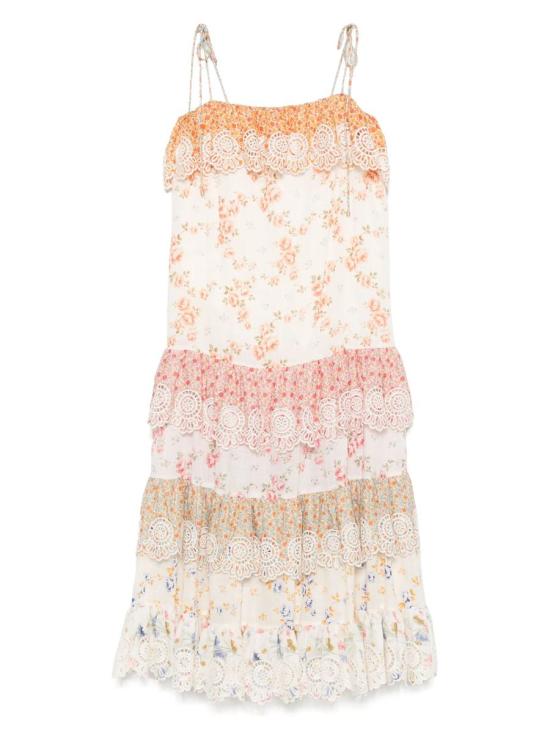 25FW 짐머만 미디 원피스 3483DSS252SPLI Multicolor