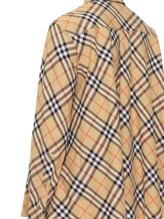 25FW 버버리 체크 자수 코튼 셔츠 8113599X SAND IP CHECK - BURBERRY
