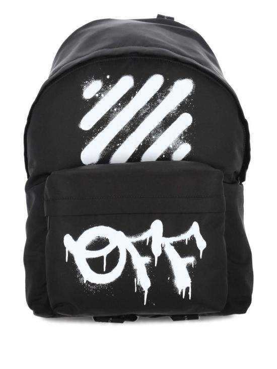 25FW 오프화이트 백팩 OMNB123F25FAB0011001 BLACK