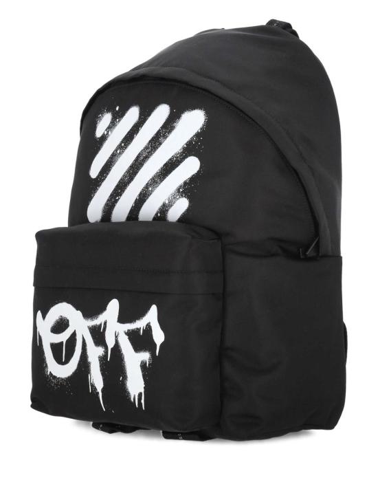 25FW 오프화이트 백팩 OMNB123F25FAB0011001 BLACK - OFF WHITE