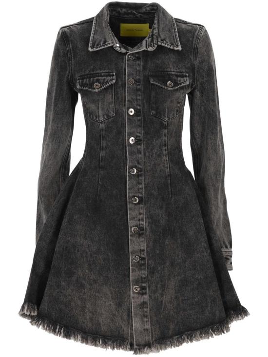 25FW 마르케스 알메이다 미디 원피스 AW25DR0508DNMBKABLACK ACID WASH