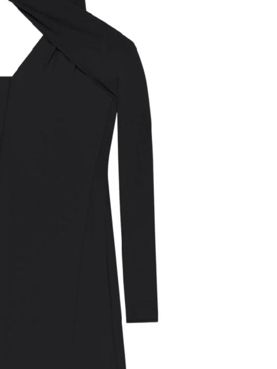 25FW 쿠레쥬 롱 원피스 425JRO735JS01459999 Black - COURREGES